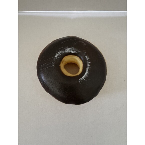 Play Food Authentic Vintage MTC 1987 Chocolate Glazed Dunkin Donut - Picture 4 of 7
